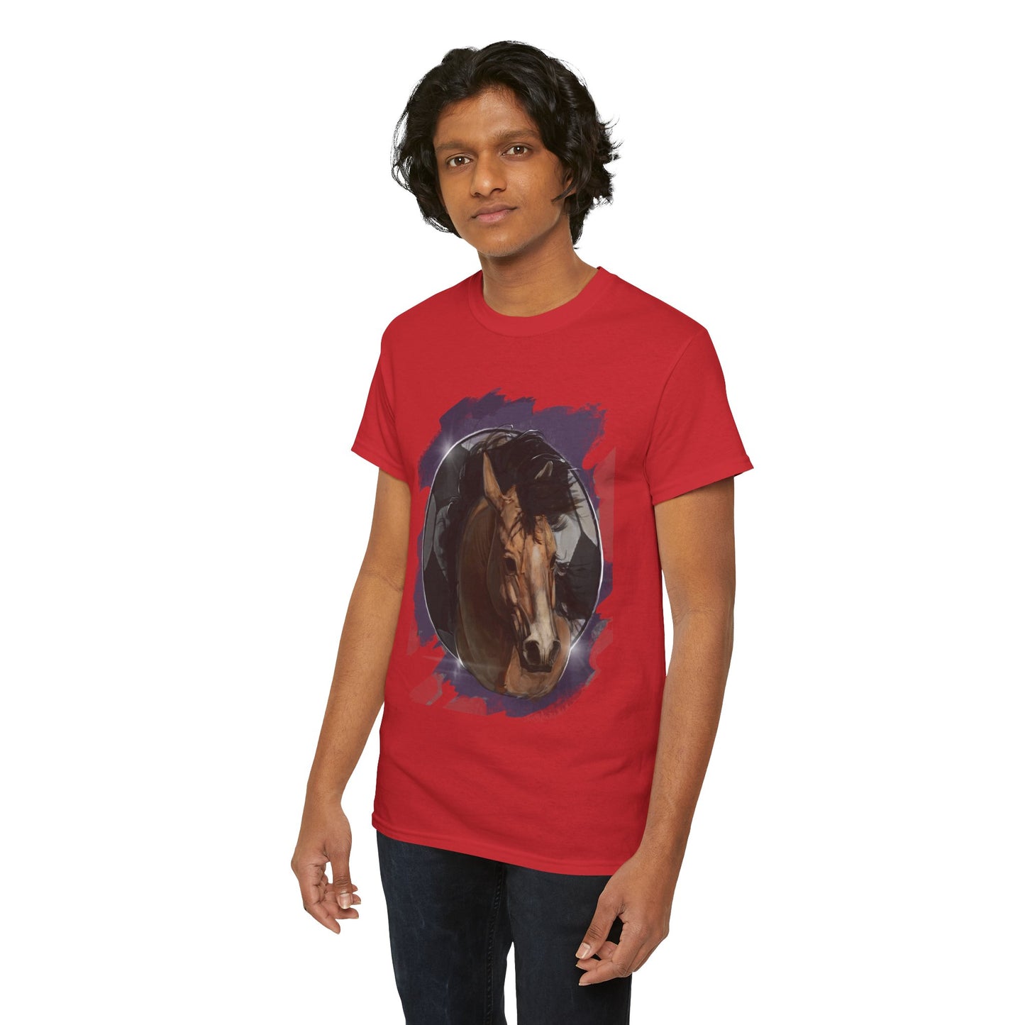 Powerful Horse Soccer Ball Unisex Tee Shirt