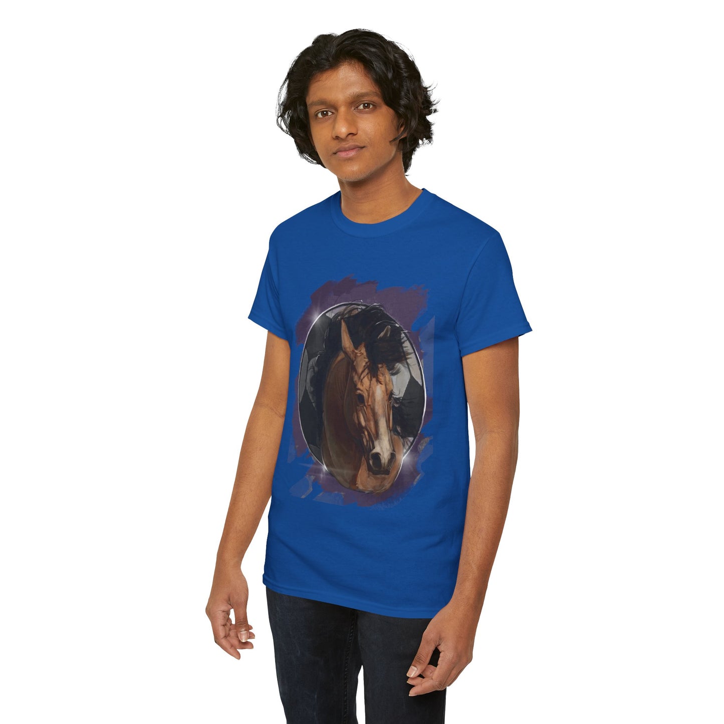 Powerful Horse Soccer Ball Unisex Tee Shirt