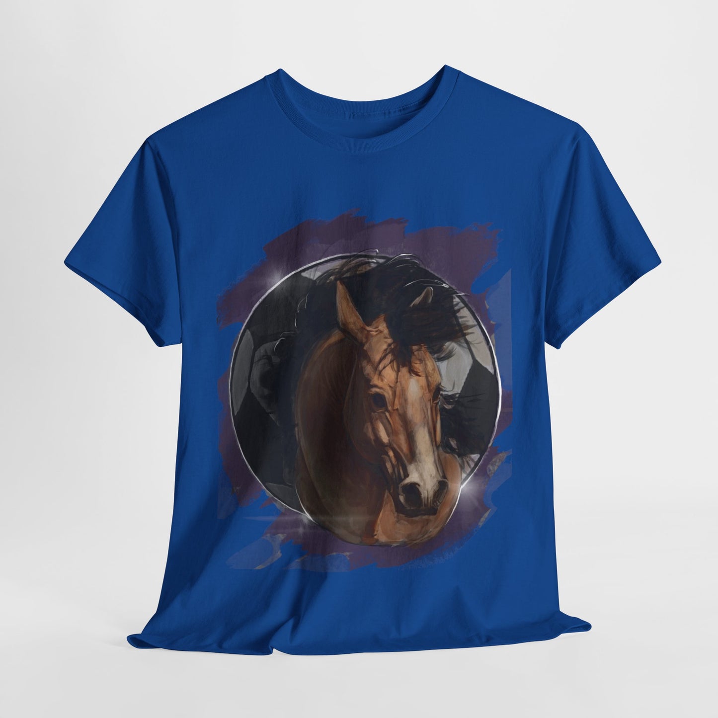 Powerful Horse Soccer Ball Unisex Tee Shirt