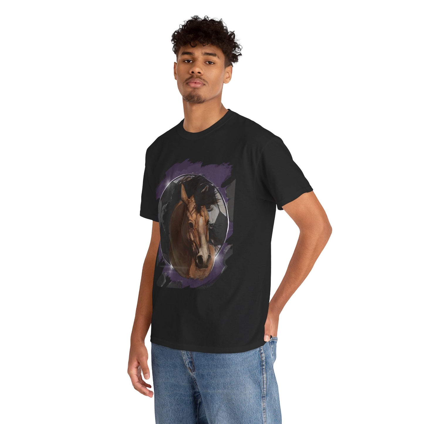 Powerful Horse Soccer Ball Unisex Tee Shirt