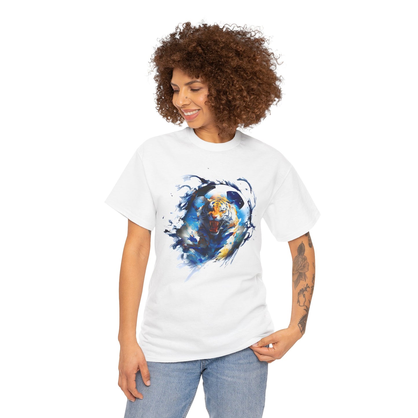 Tiger Soccer Unisex Tee Shirt