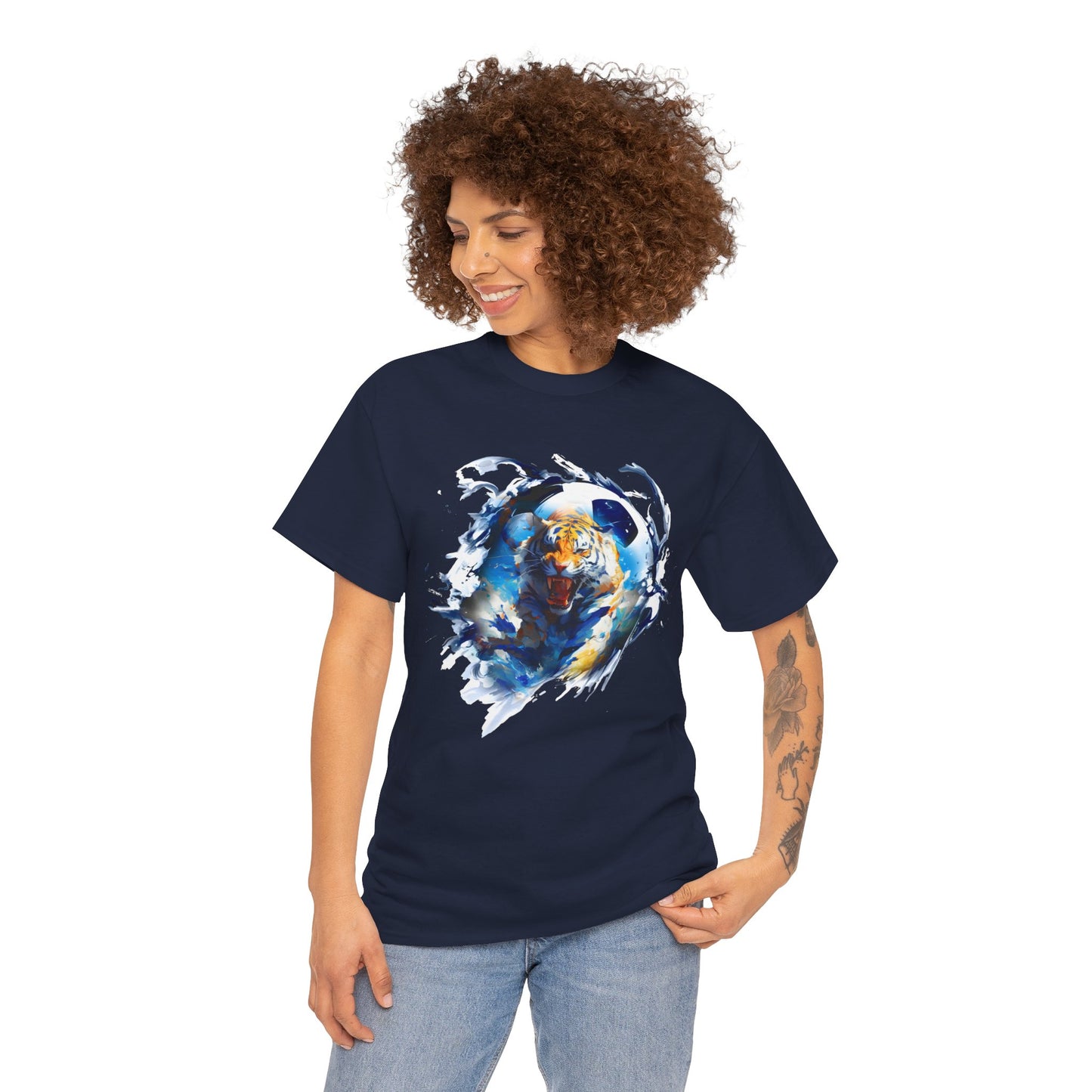 Tiger Soccer Unisex Tee Shirt