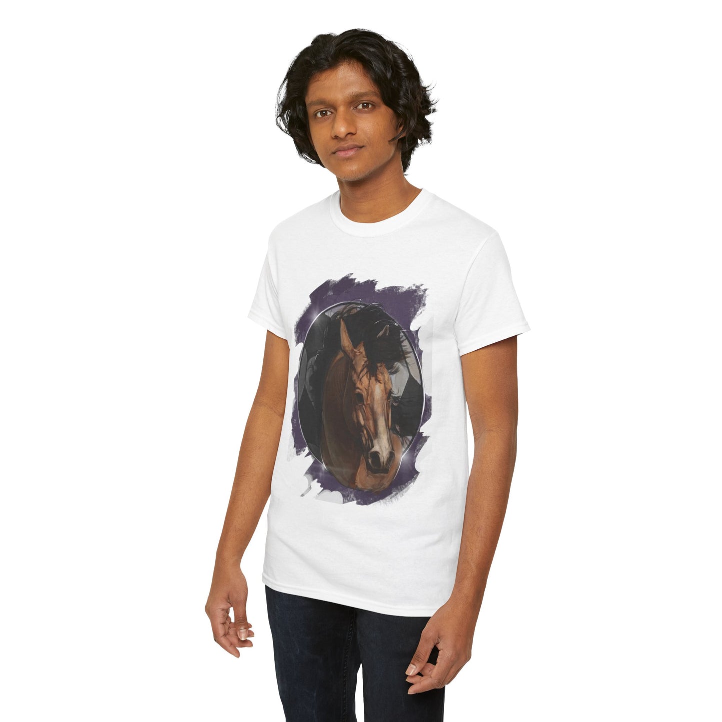 Powerful Horse Soccer Ball Unisex Tee Shirt