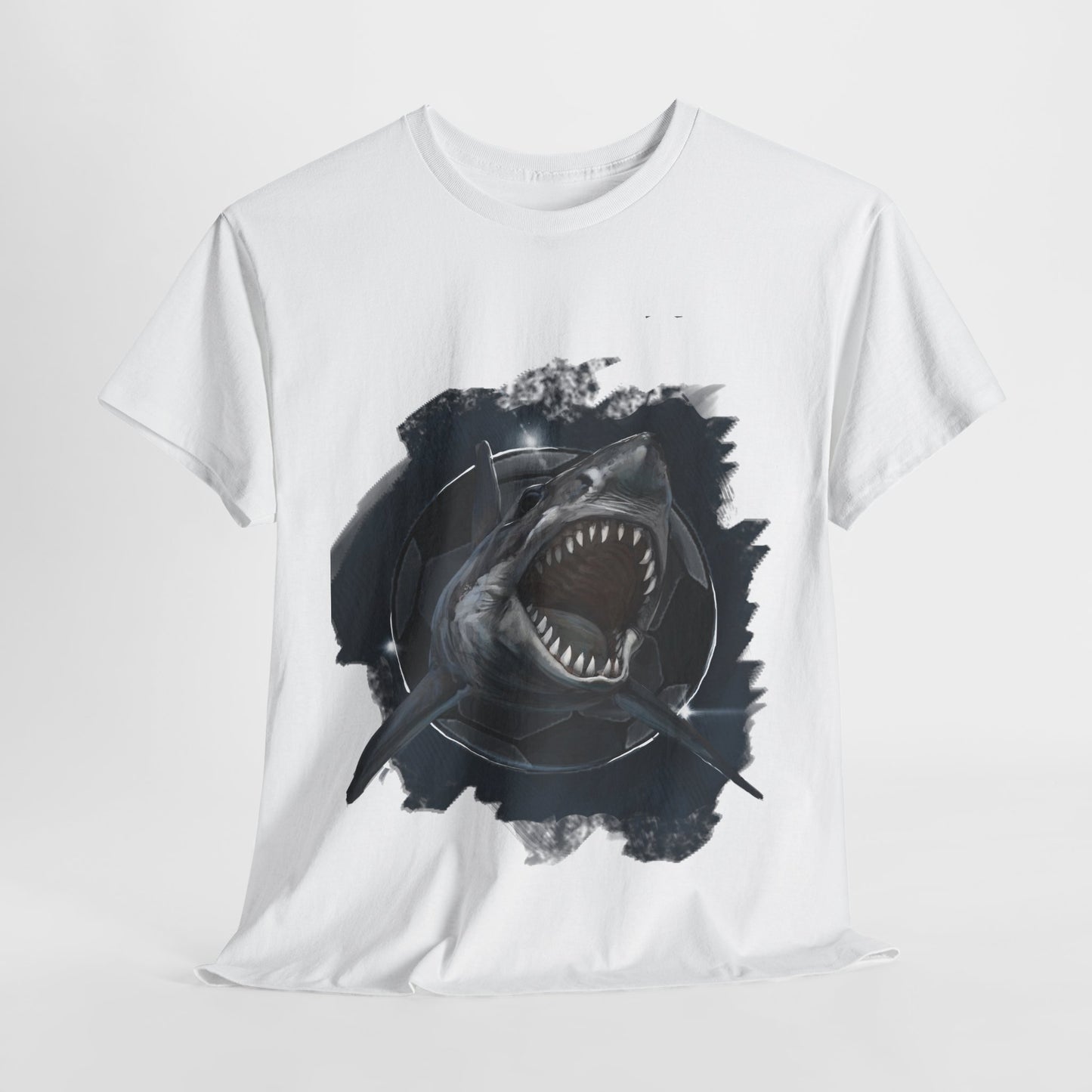 Fearsome Shark Soccer Ball Unisex Tee Shirt