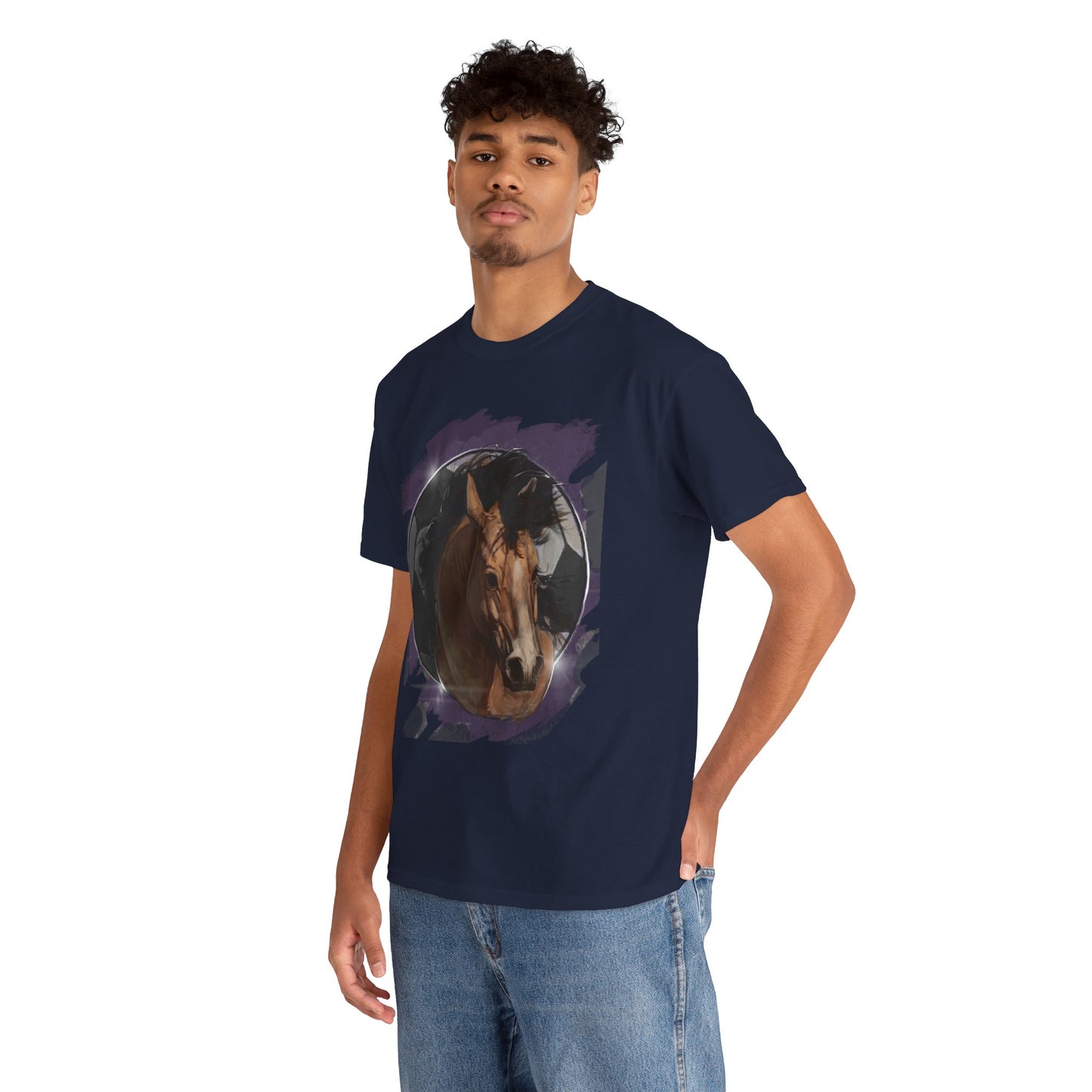 Powerful Horse Soccer Ball Unisex Tee Shirt