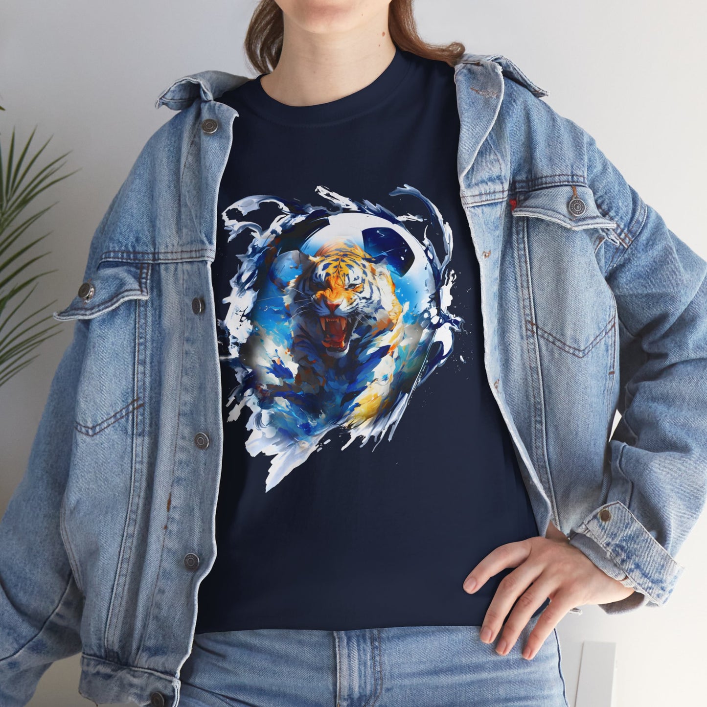 Tiger Soccer Unisex Tee Shirt