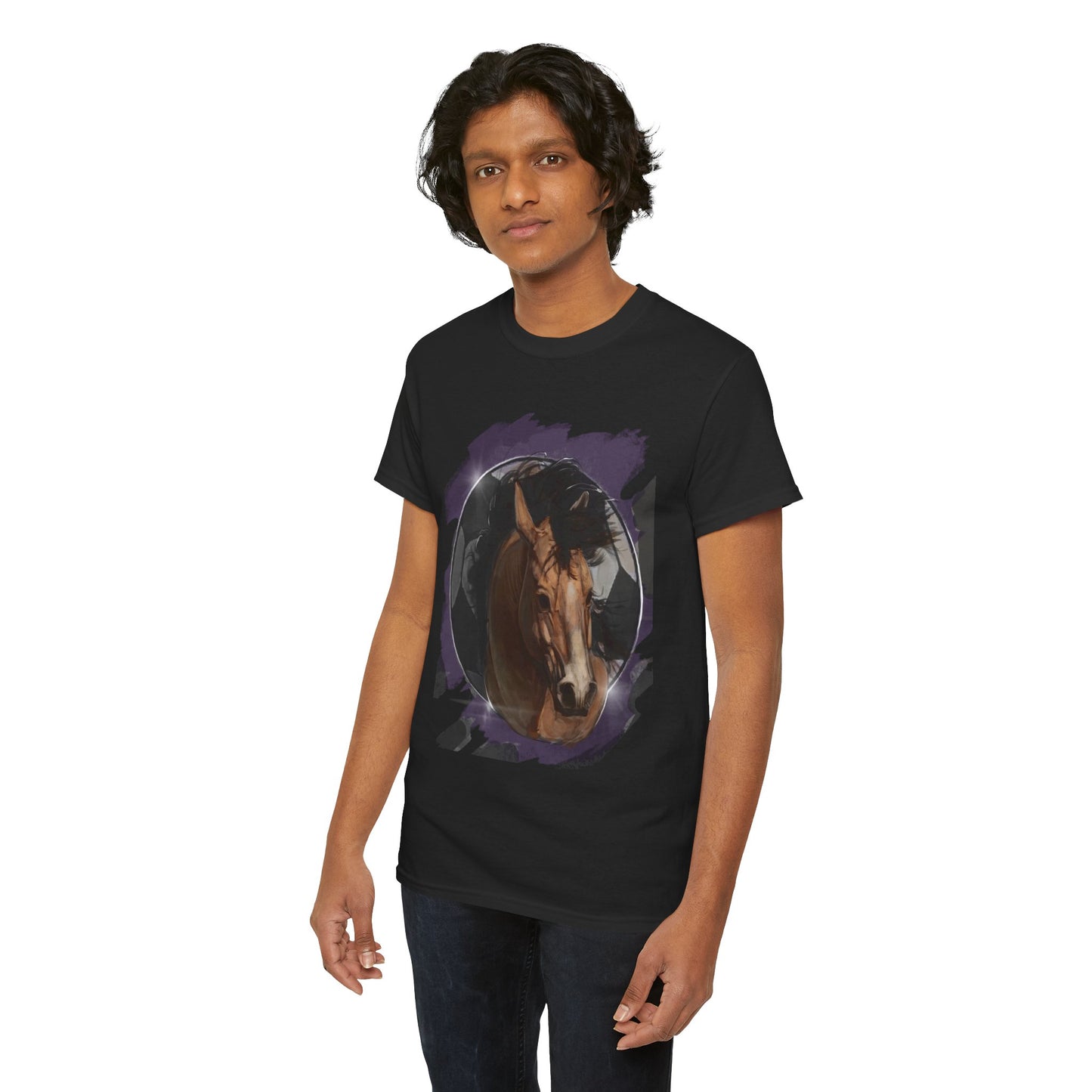 Powerful Horse Soccer Ball Unisex Tee Shirt