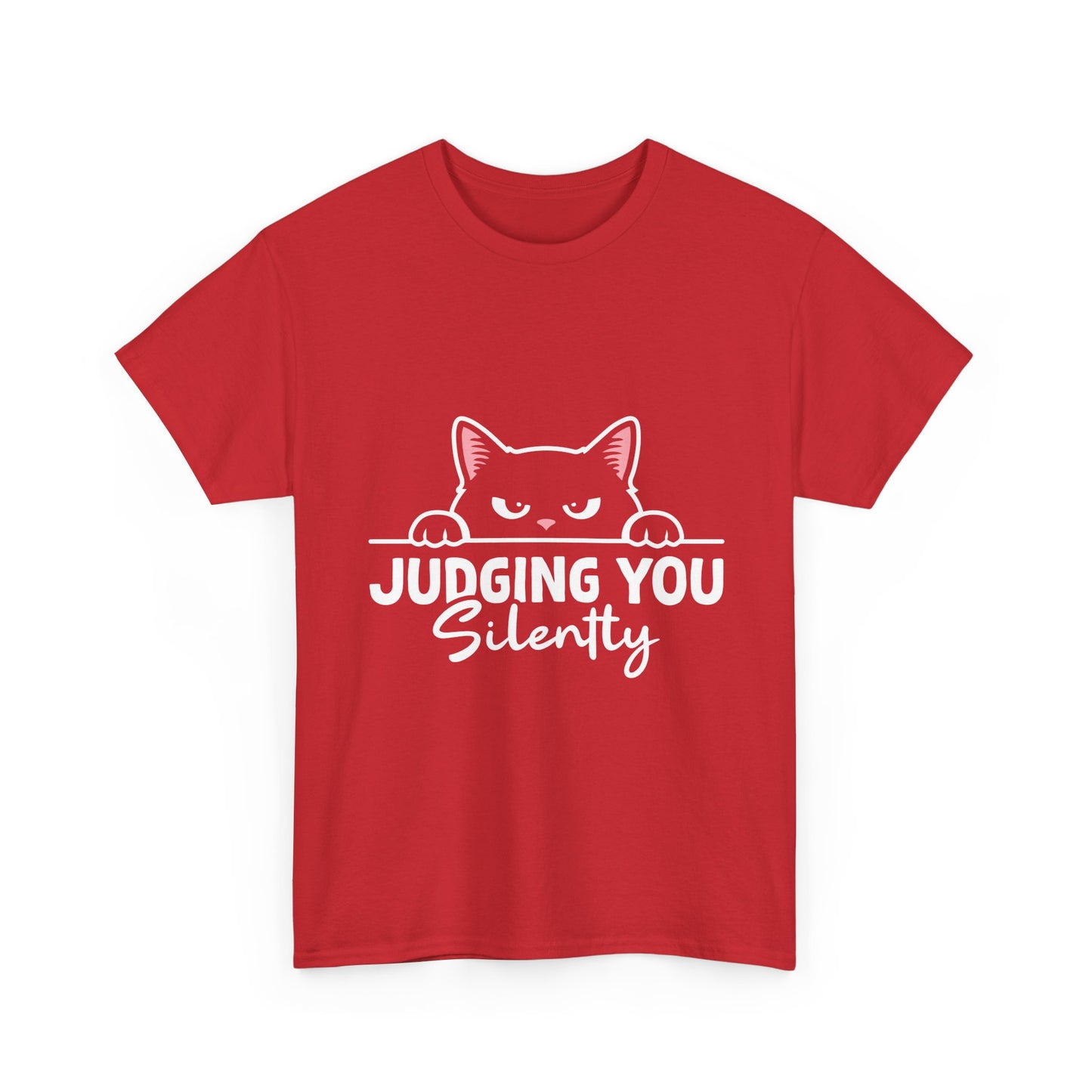 Judging You Silently Cat T-Shirt