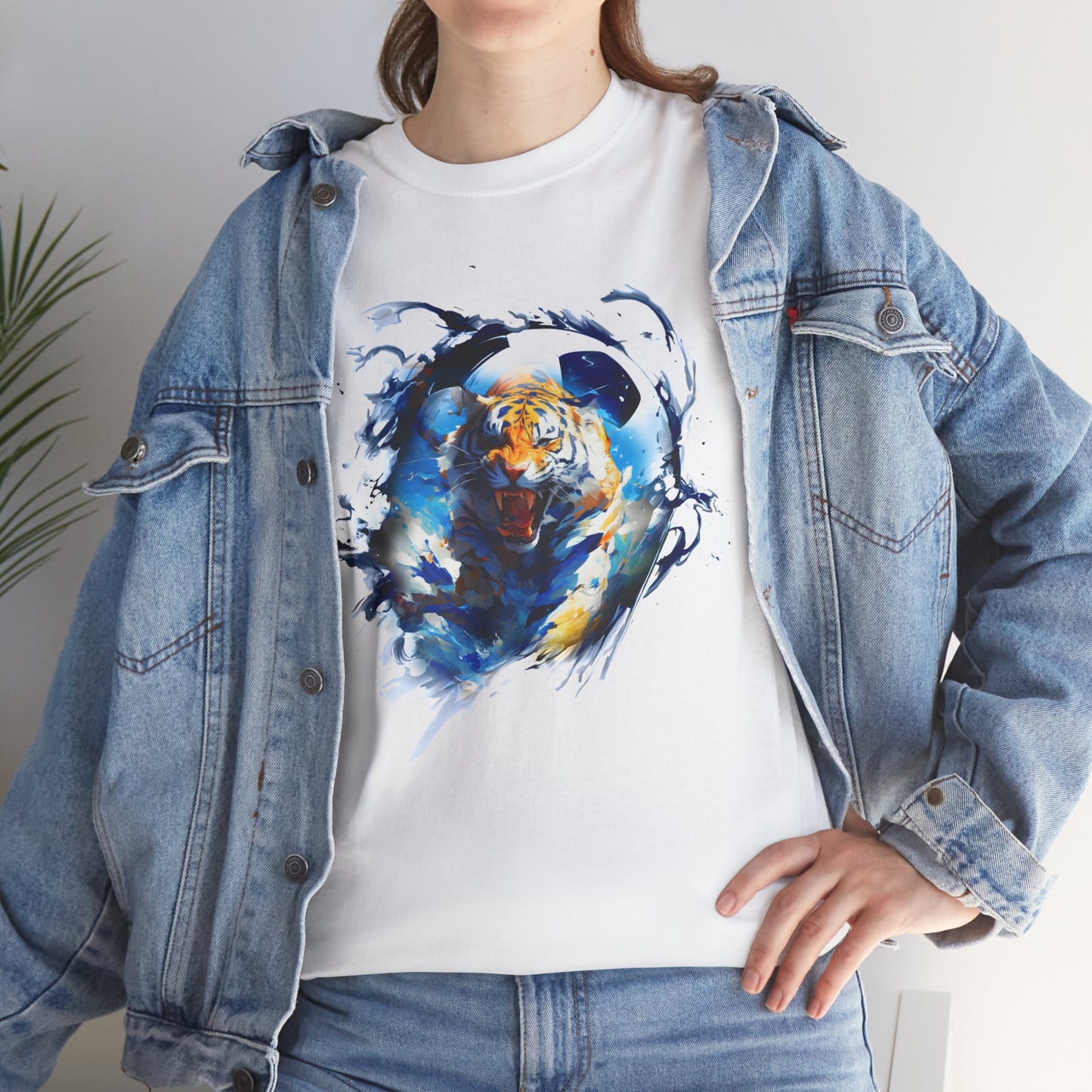 Tiger Soccer Unisex Tee Shirt