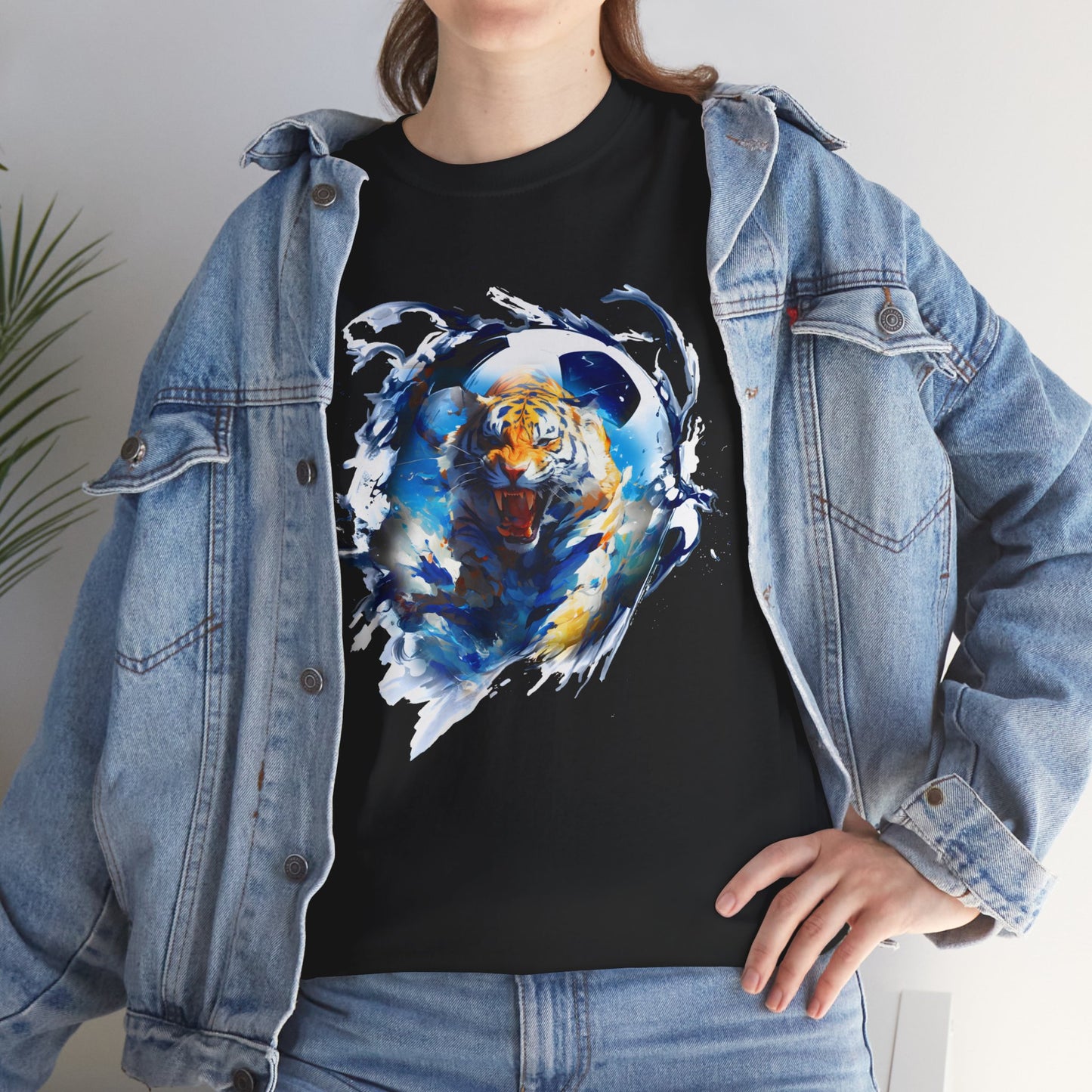 Tiger Soccer Unisex Tee Shirt
