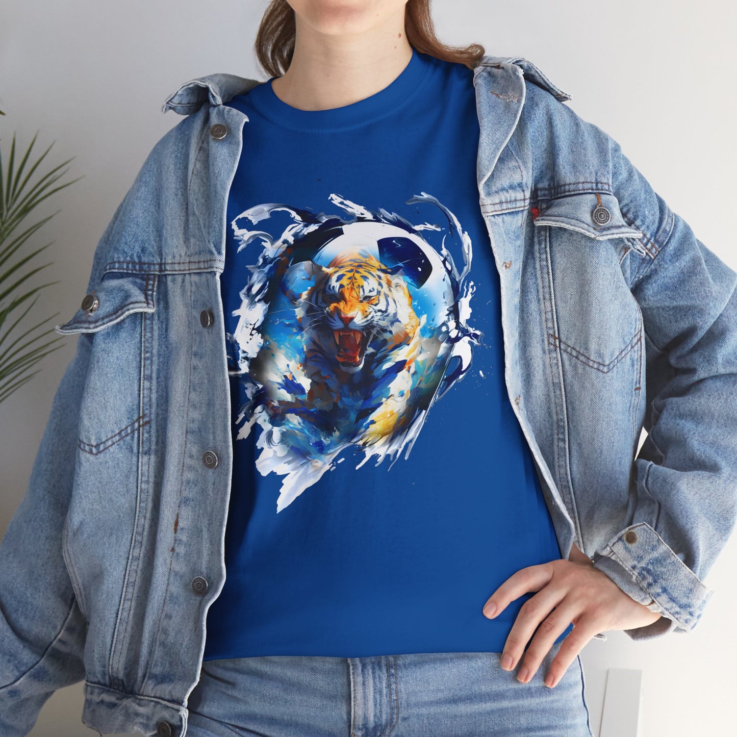 Tiger Soccer Unisex Tee Shirt