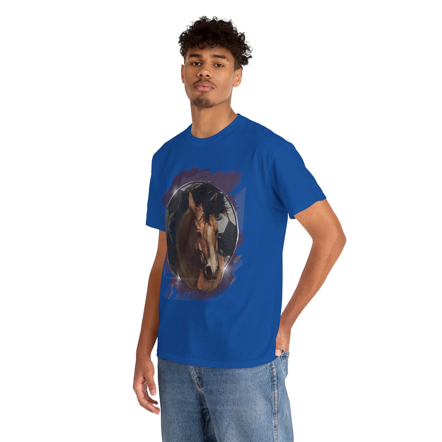 Powerful Horse Soccer Ball Unisex Tee Shirt