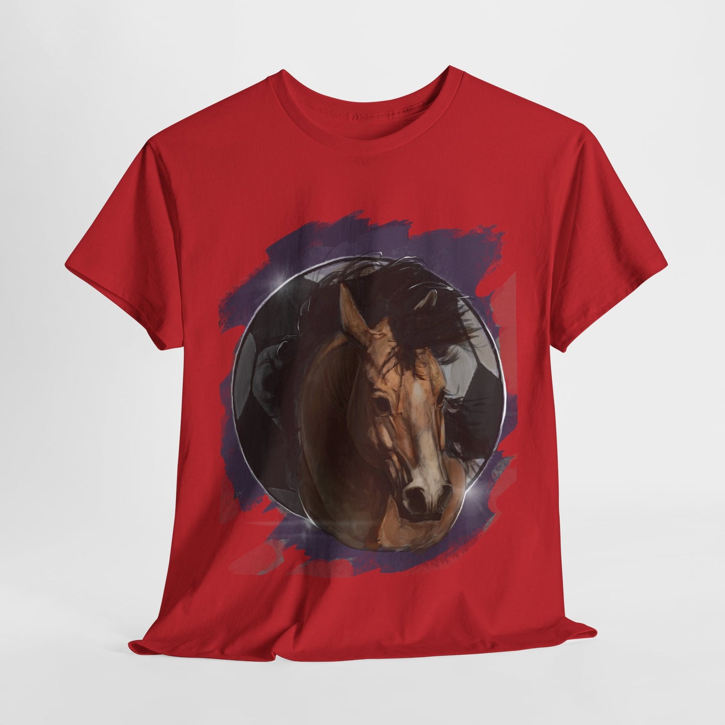 Powerful Horse Soccer Ball Unisex Tee Shirt