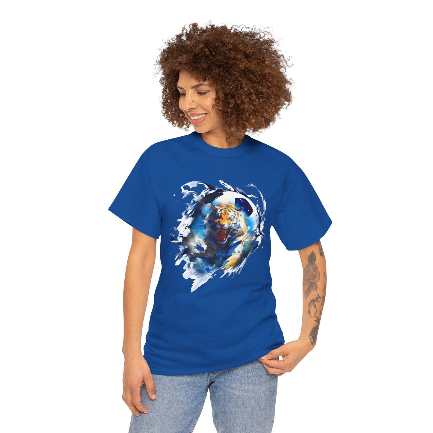 Tiger Soccer Unisex Tee Shirt