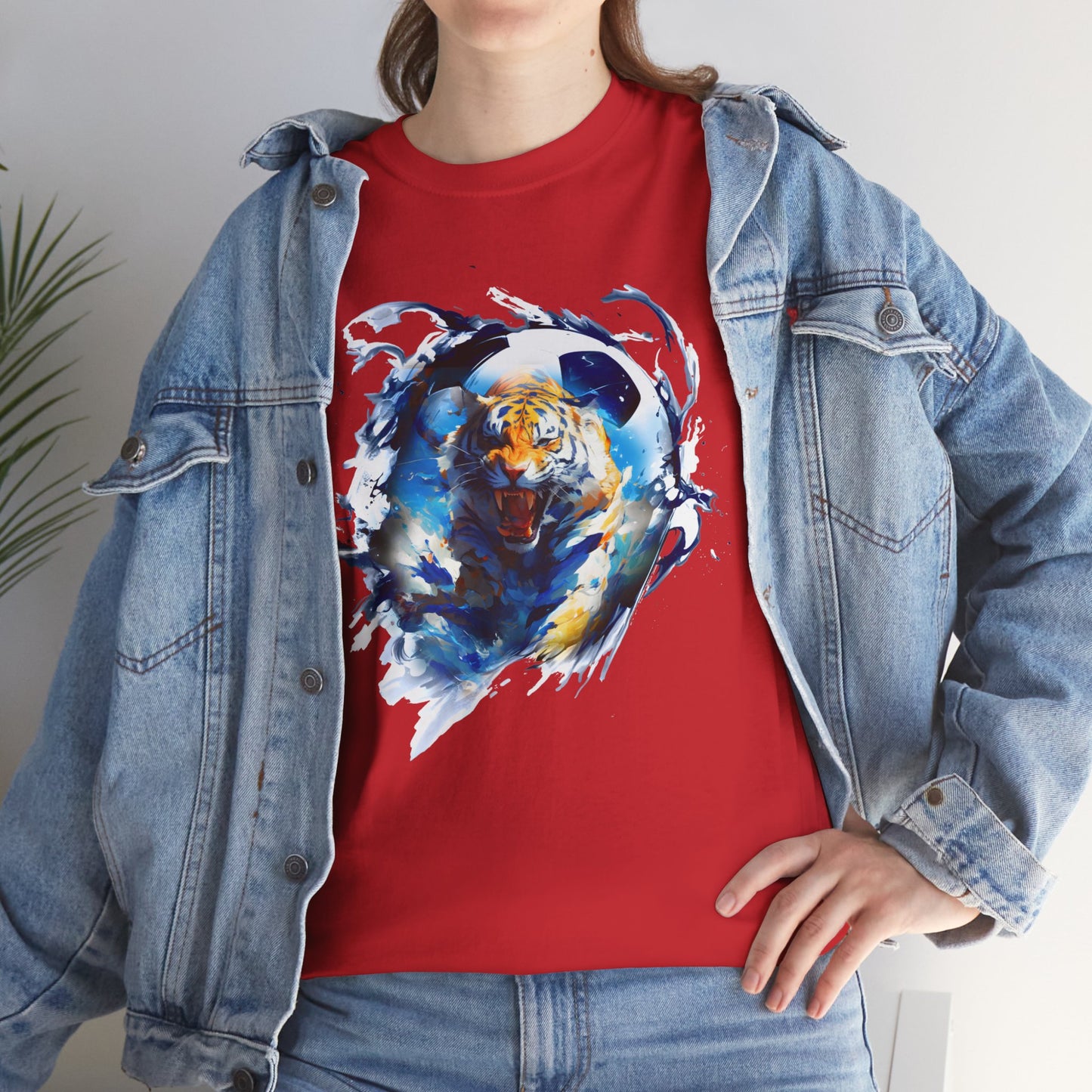 Tiger Soccer Unisex Tee Shirt
