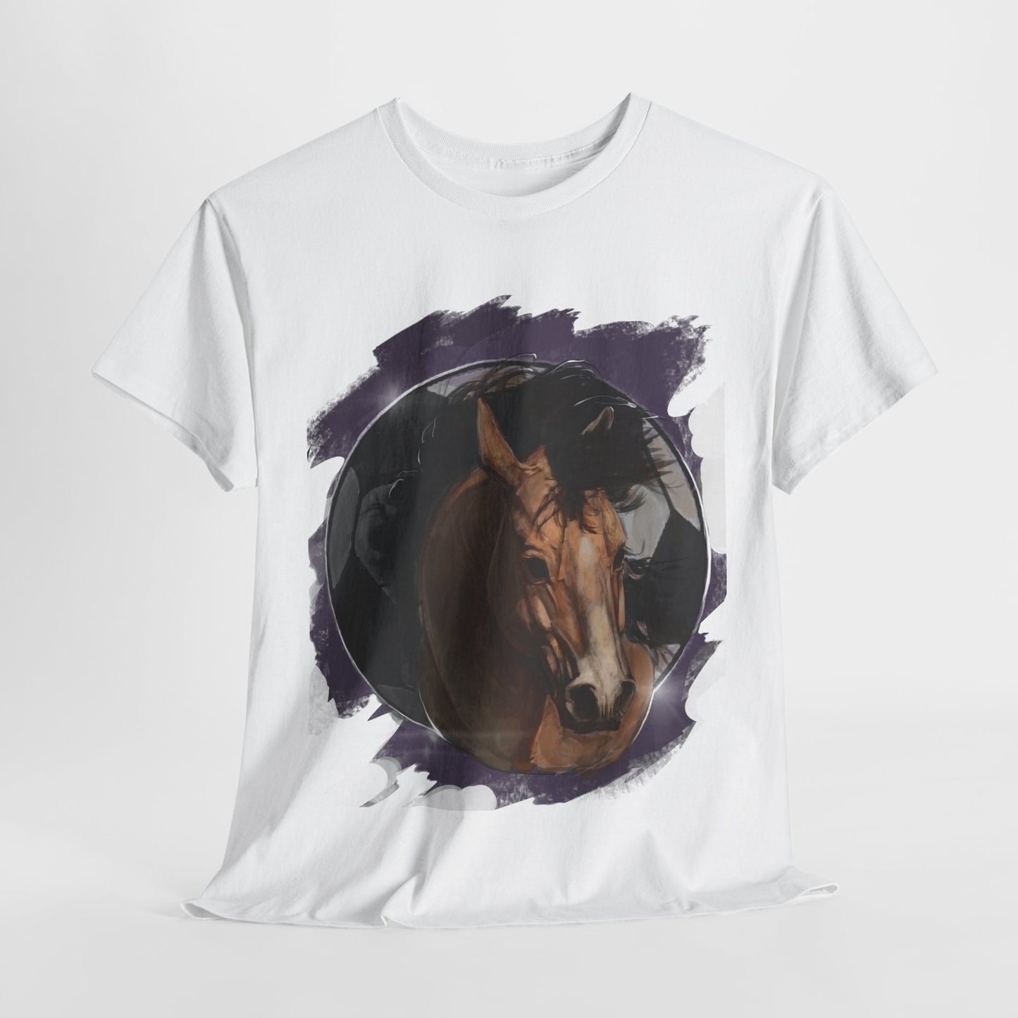 Powerful Horse Soccer Ball Unisex Tee Shirt