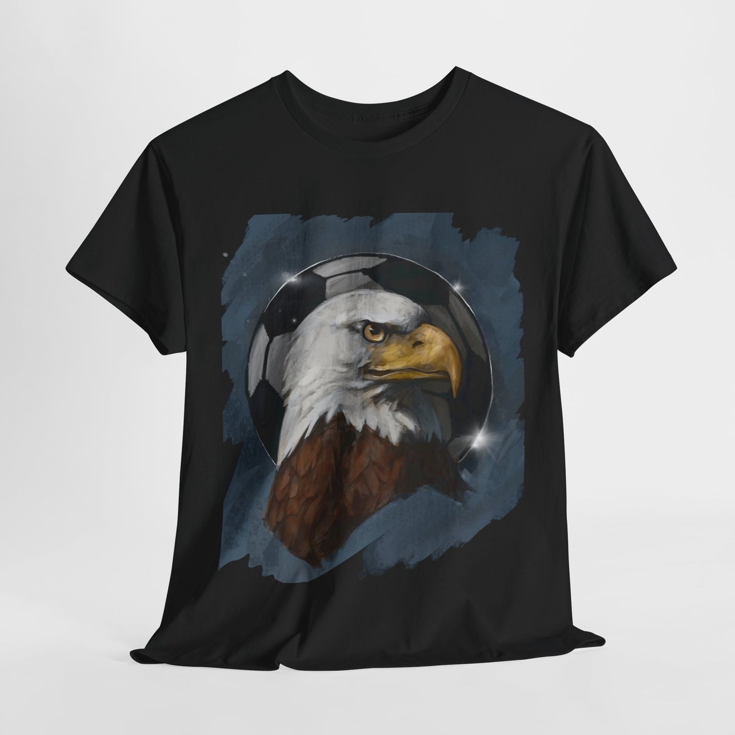 Dignified Bald Eagle Soccer Ball Unisex Tee Shirt