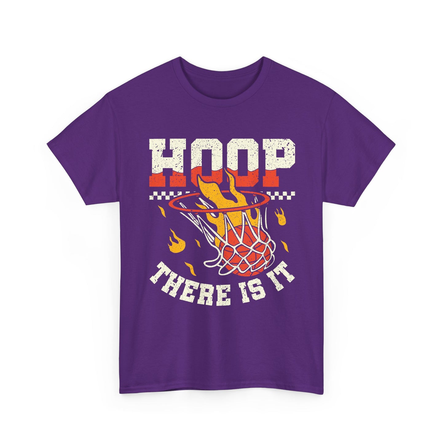 Hoop There It Is — Retro Basketball Graphic Tee