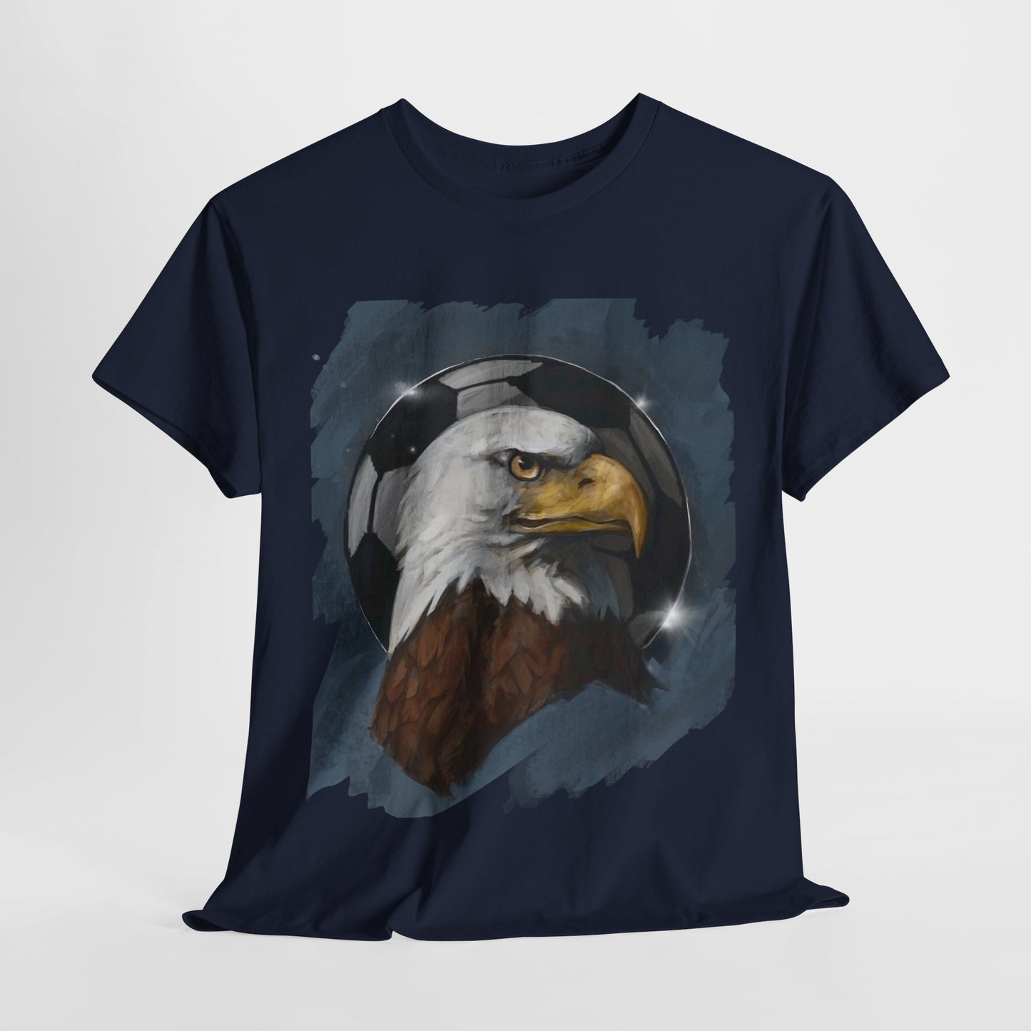 Dignified Bald Eagle Soccer Ball Unisex Tee Shirt