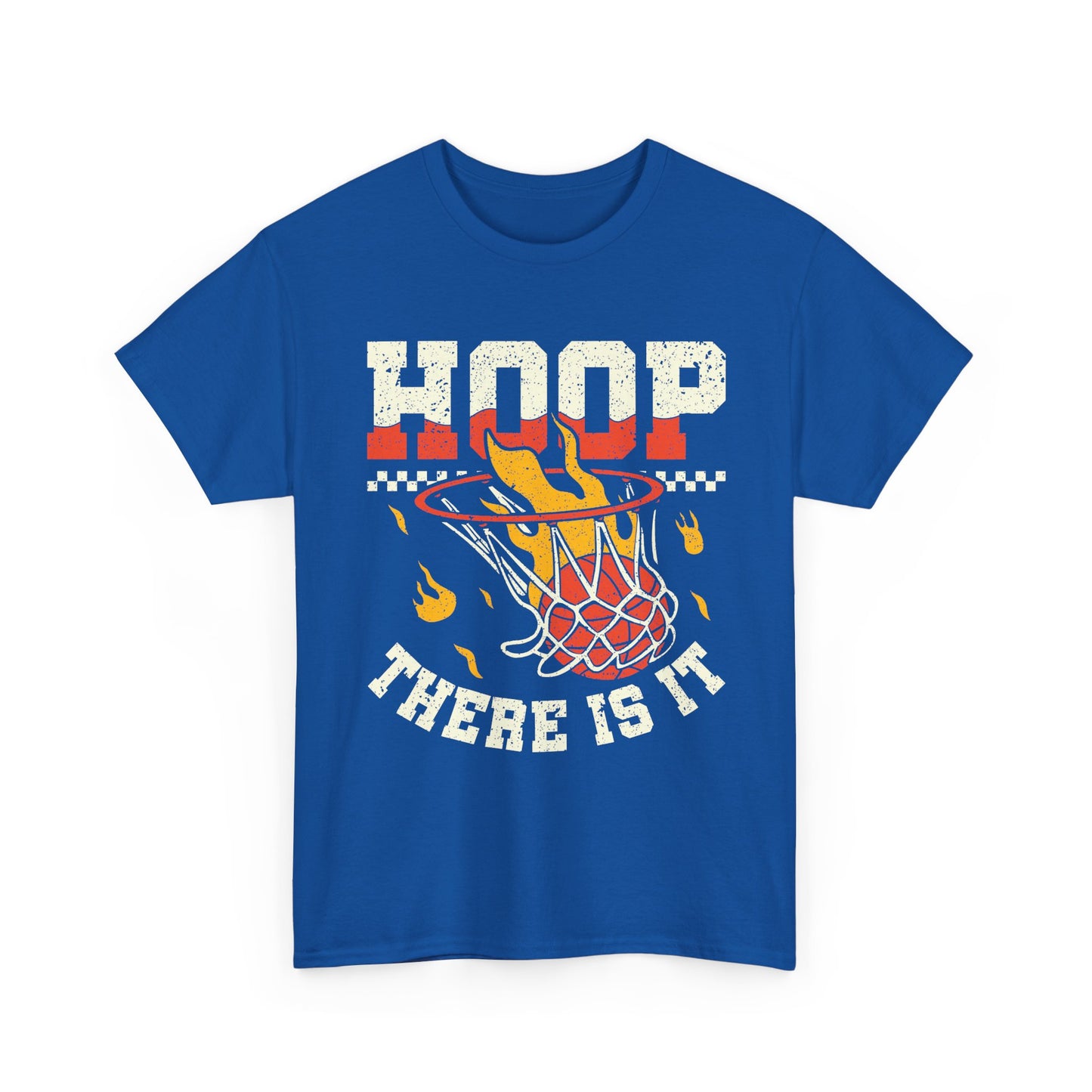 Hoop There It Is — Retro Basketball Graphic Tee