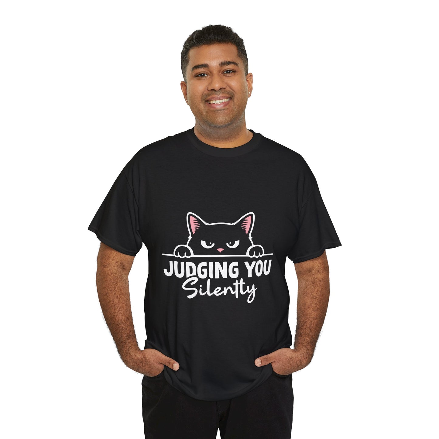 Judging You Silently Cat T-Shirt