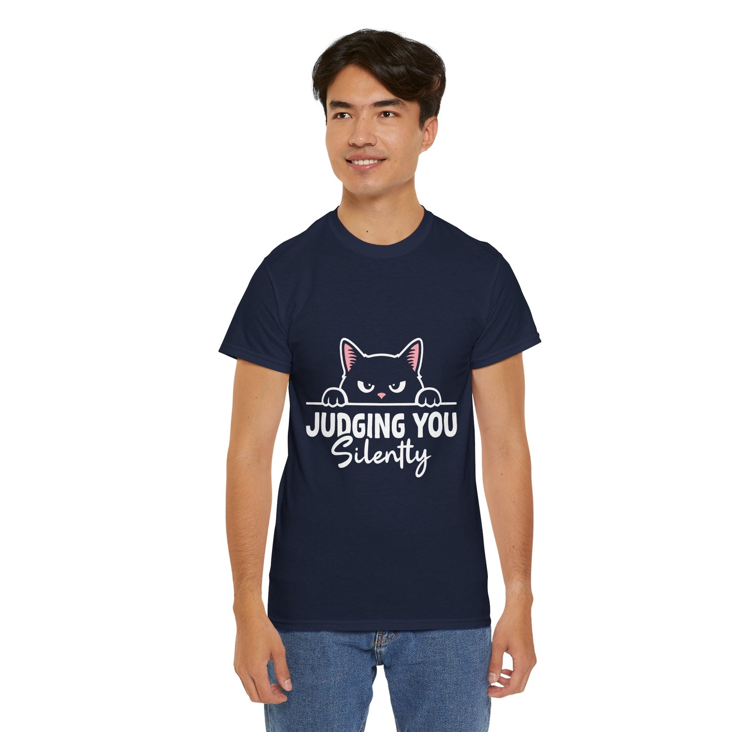 Judging You Silently Cat T-Shirt