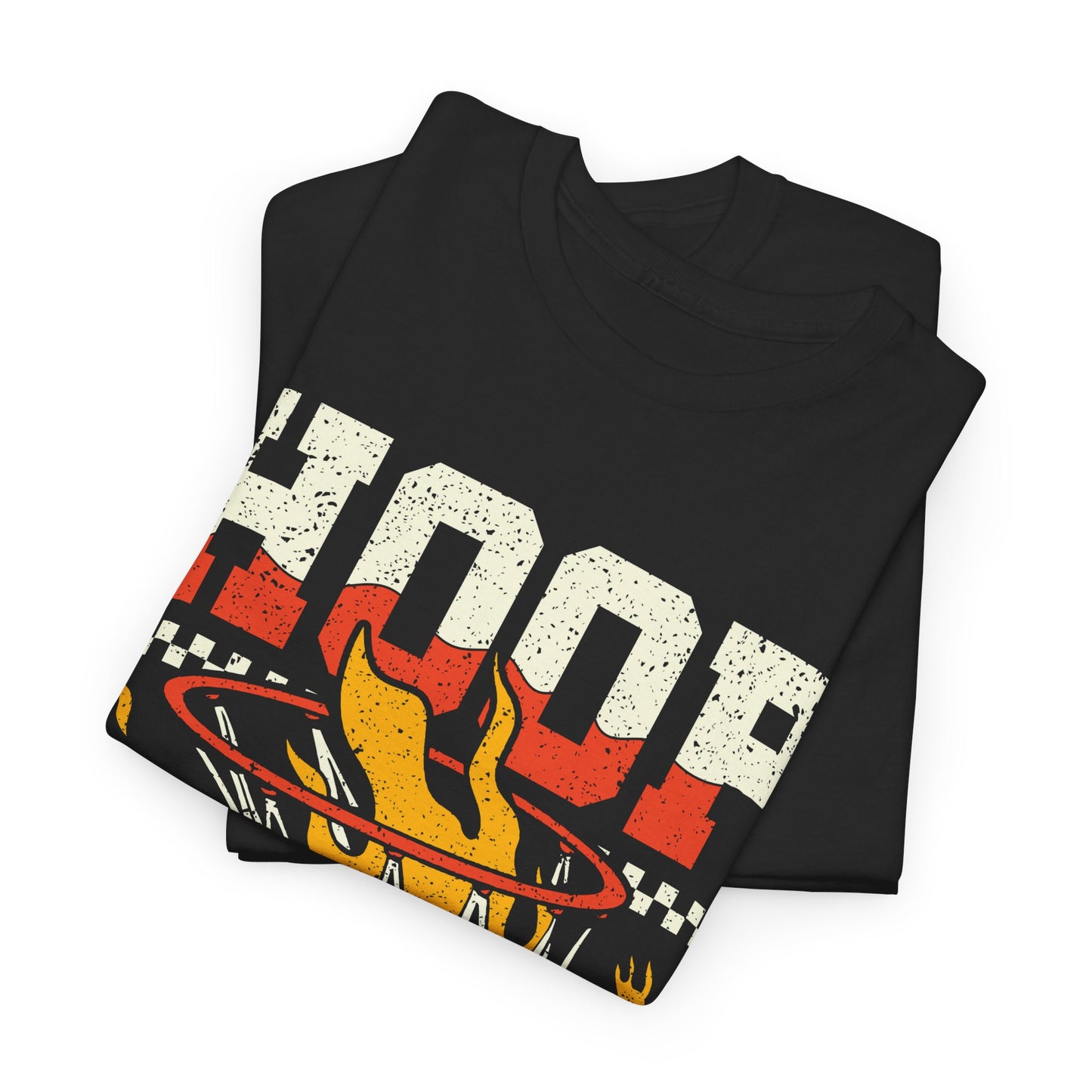 Hoop There It Is — Retro Basketball Graphic Tee