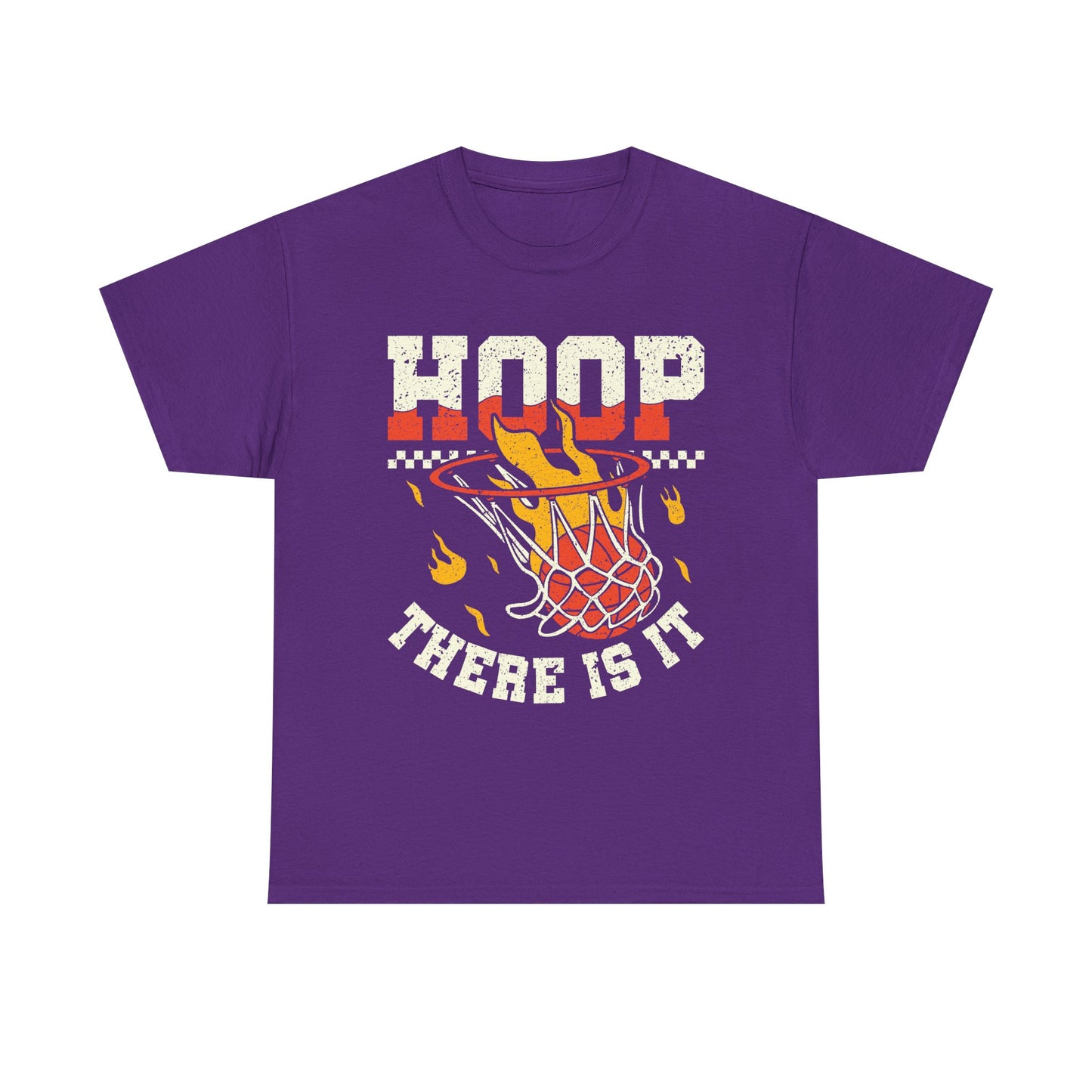 Hoop There It Is — Retro Basketball Graphic Tee