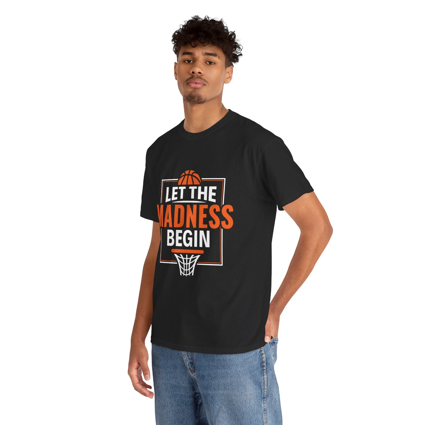 Let The Madness Begin Basketball T-Shirt