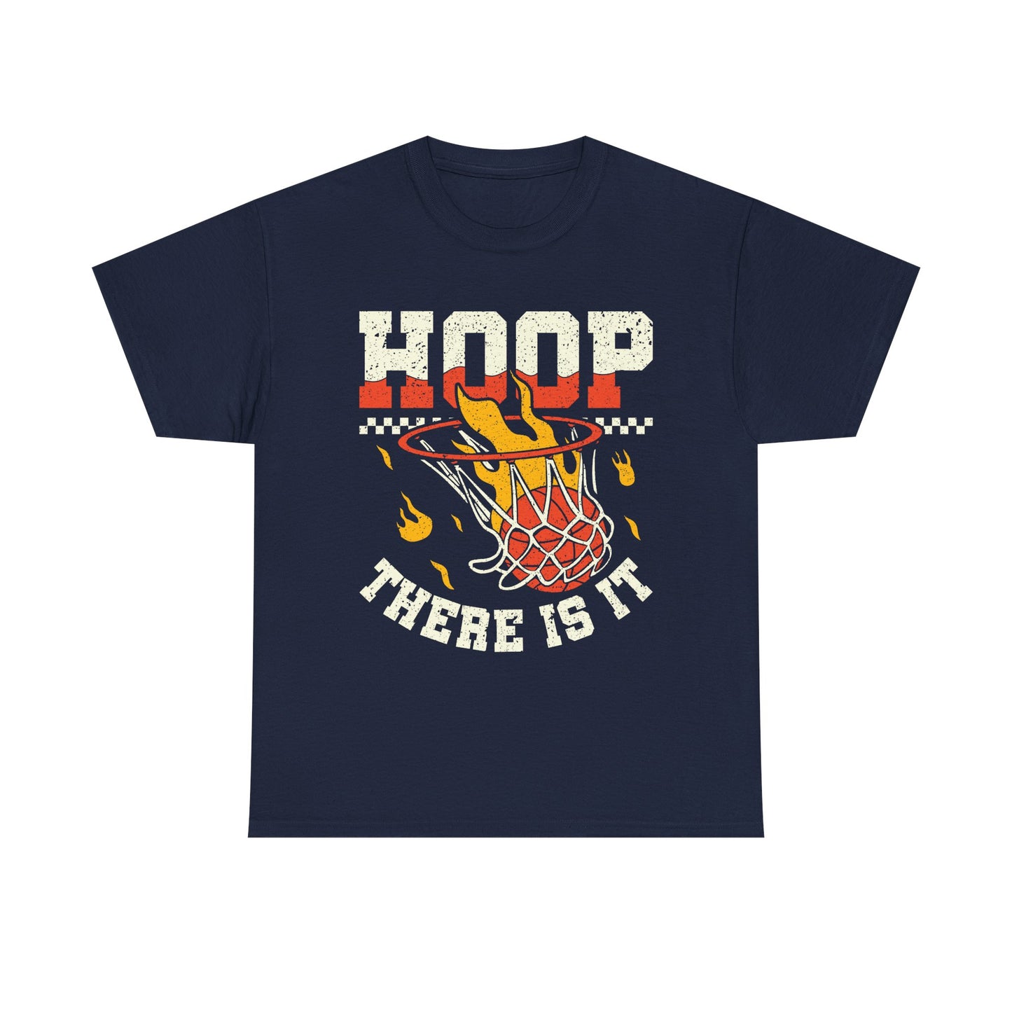 Hoop There It Is — Retro Basketball Graphic Tee