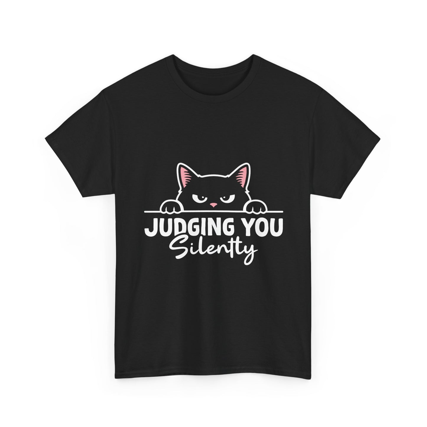 Judging You Silently Cat T-Shirt