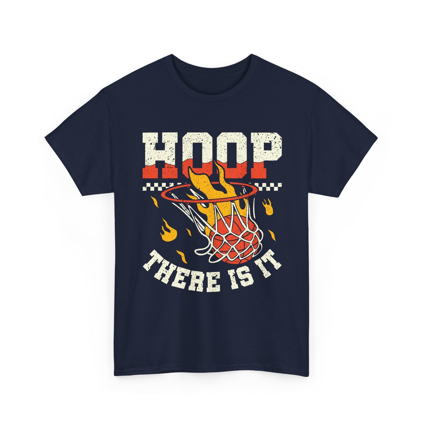 Hoop There It Is — Retro Basketball Graphic Tee
