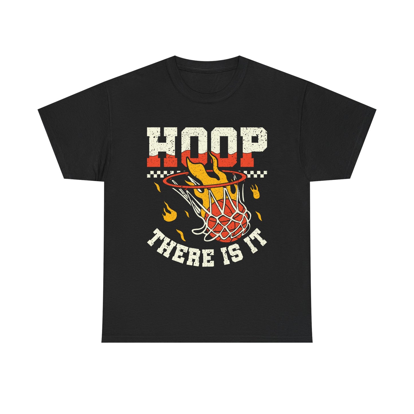 Hoop There It Is — Retro Basketball Graphic Tee