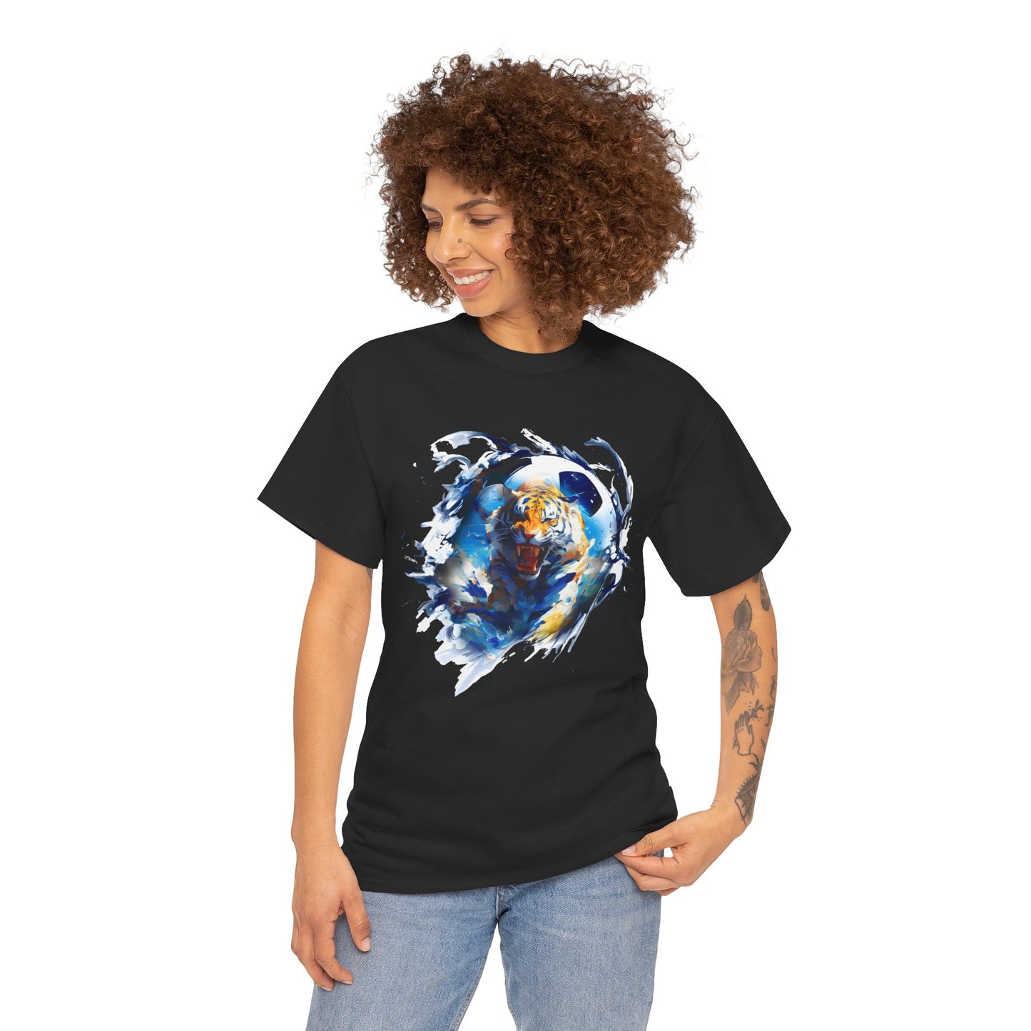 Tiger Soccer Unisex Tee Shirt