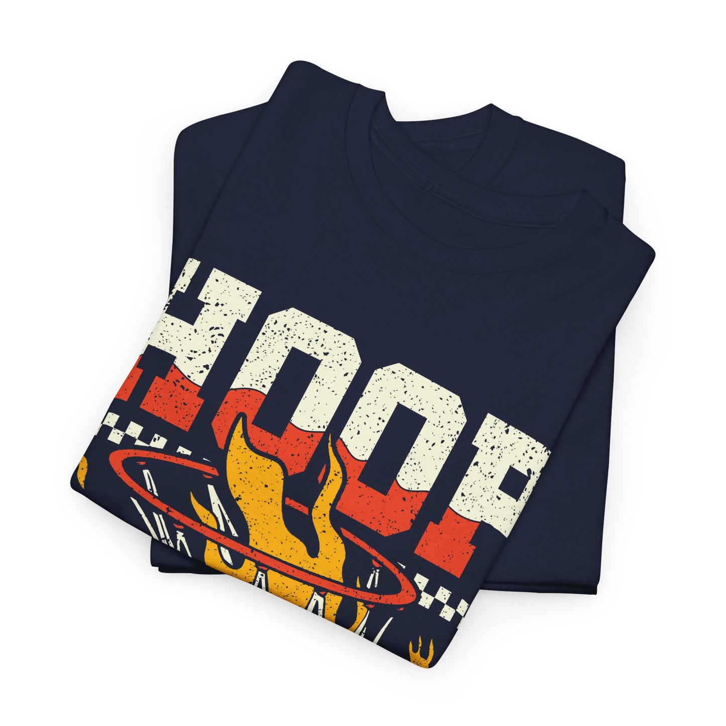 Hoop There It Is — Retro Basketball Graphic Tee