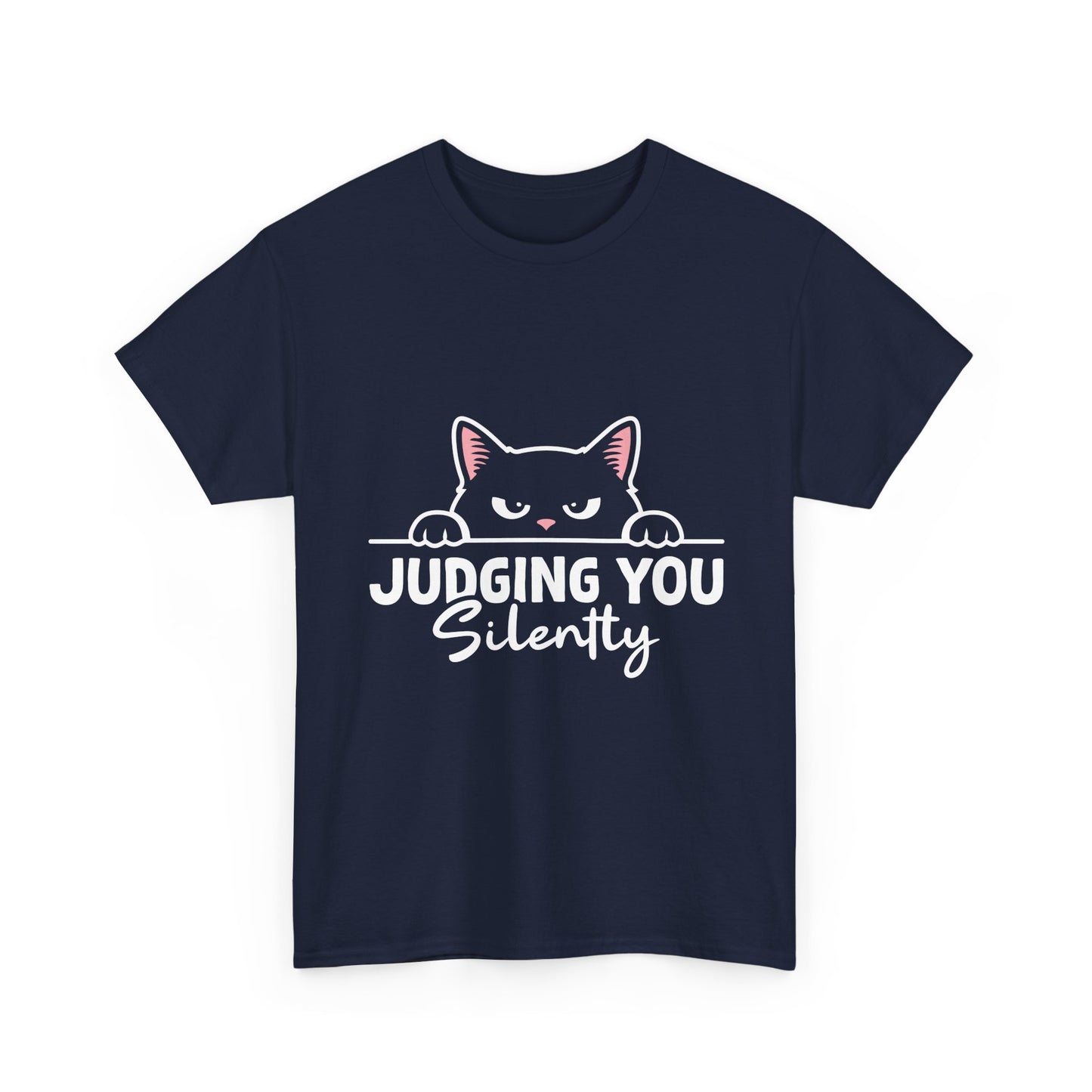 Judging You Silently Cat T-Shirt