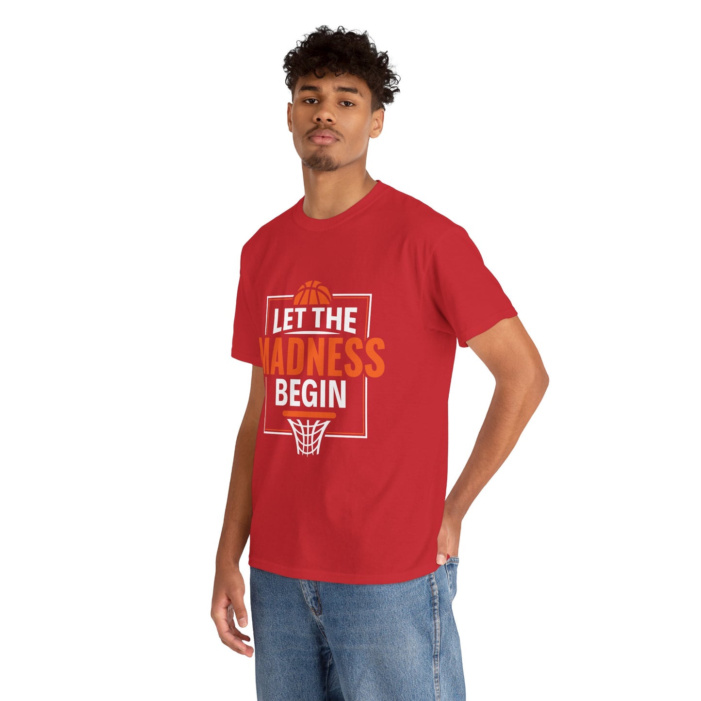 Let The Madness Begin Basketball T-Shirt
