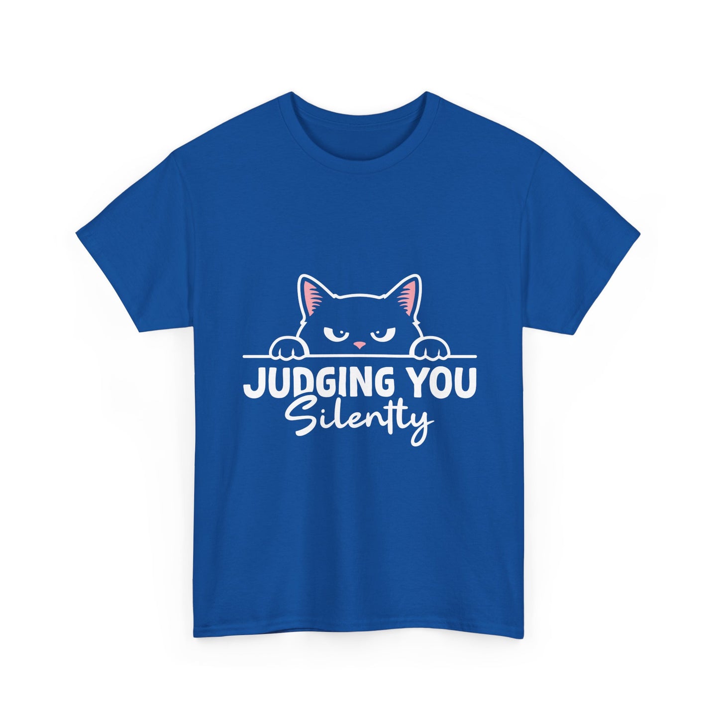 Judging You Silently Cat T-Shirt