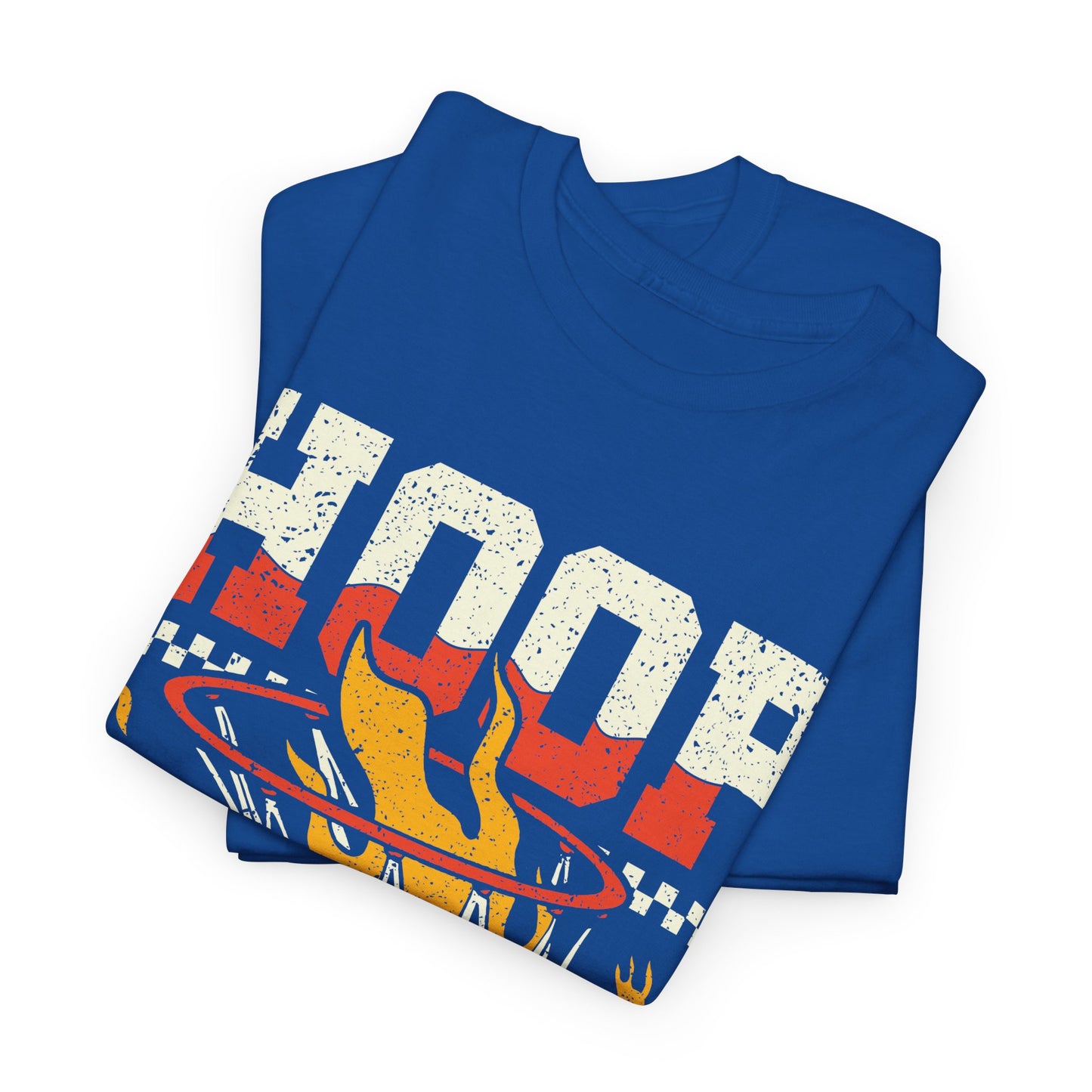 Hoop There It Is — Retro Basketball Graphic Tee